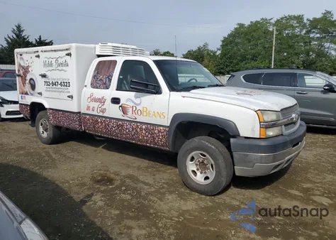 2003 Chevrolet Silverado C2500 Heavy Duty из США, поврежденный, VIN 1GCHC29U93E212527